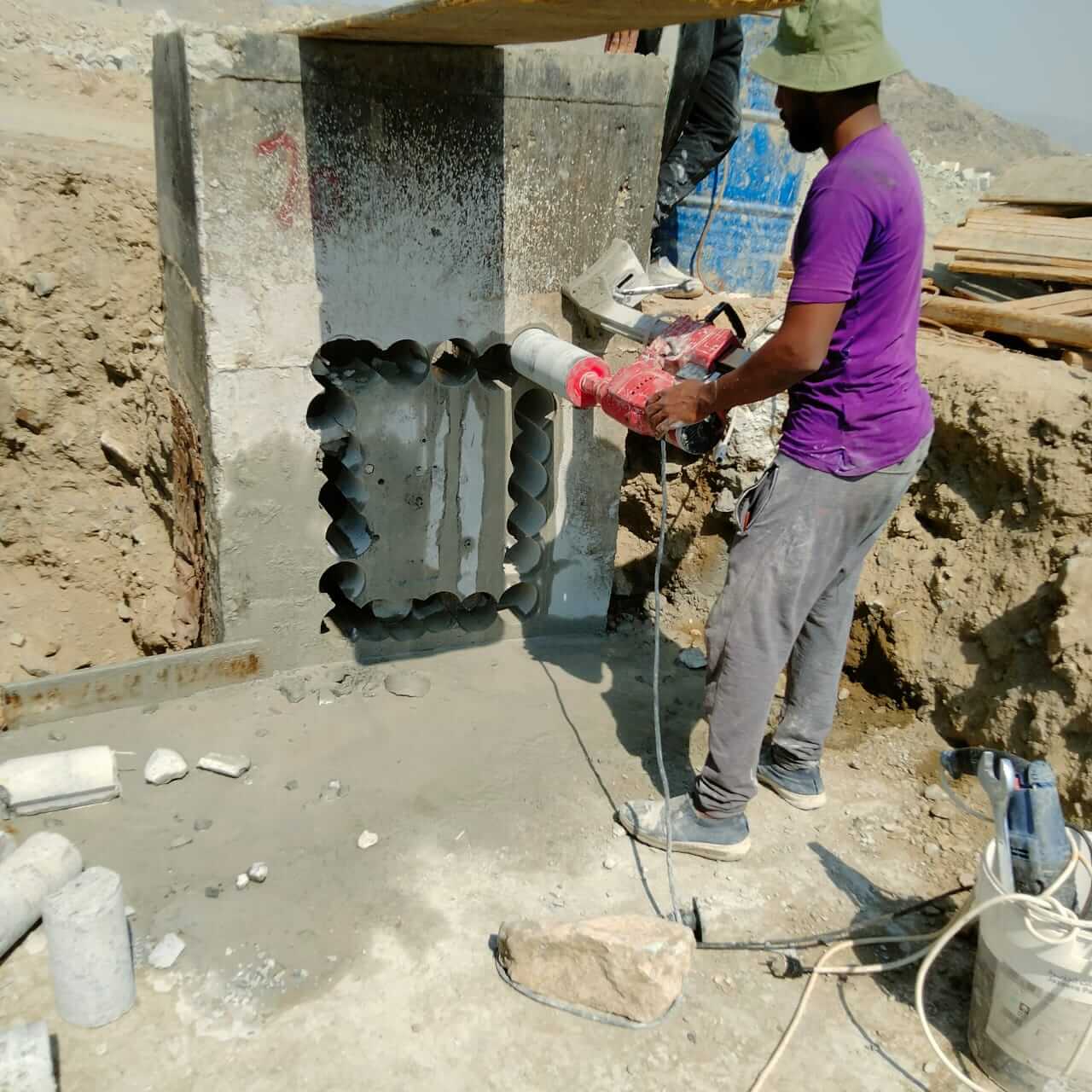 تخريم في الجدران